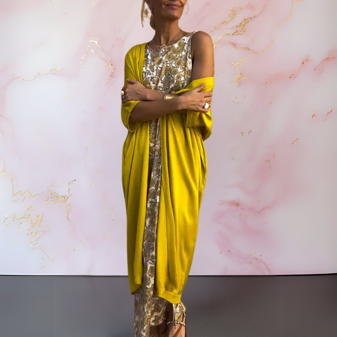 Melanie | Elegant Dress with Waistcoat