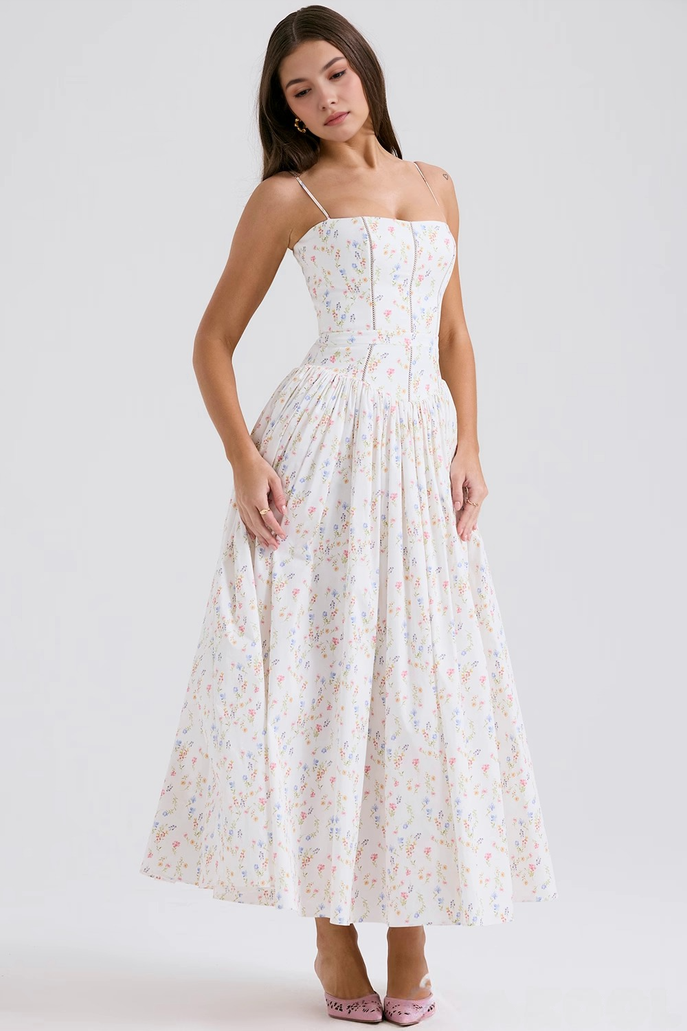 Nadiya | Floral Shaping Dress