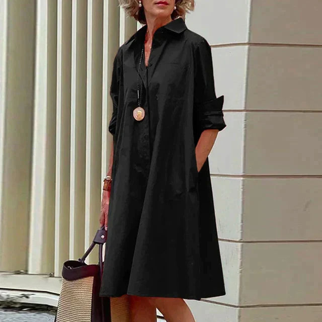 Eleanor – Button-Up Shirt Dress