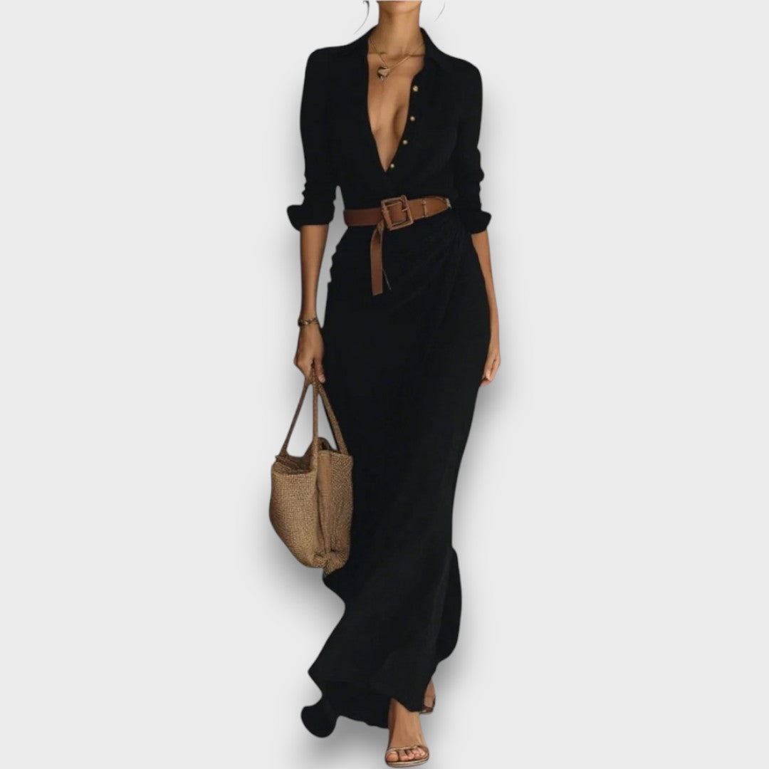 Nirelle - Dress with waist belt