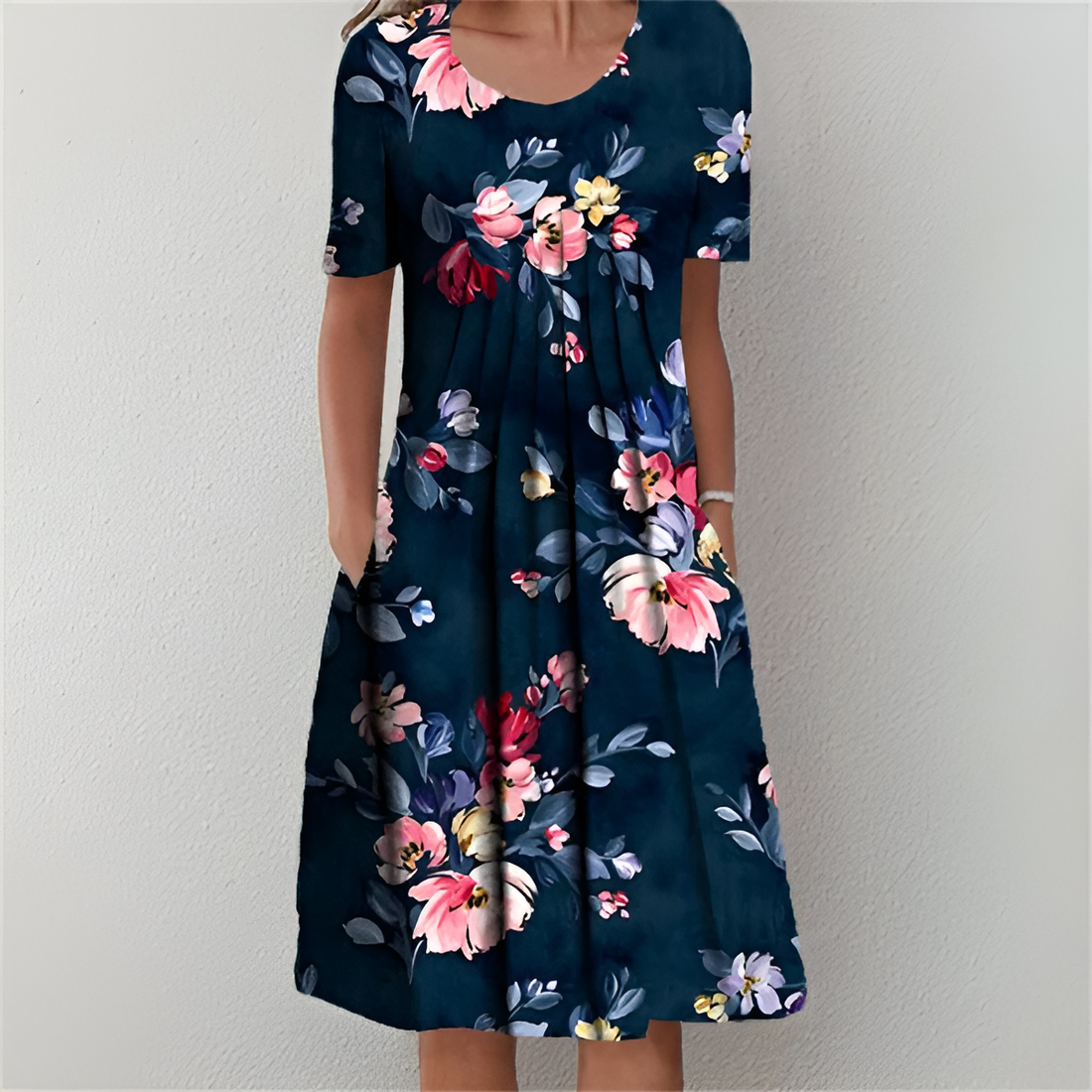 Isabella Floral Midi Dress