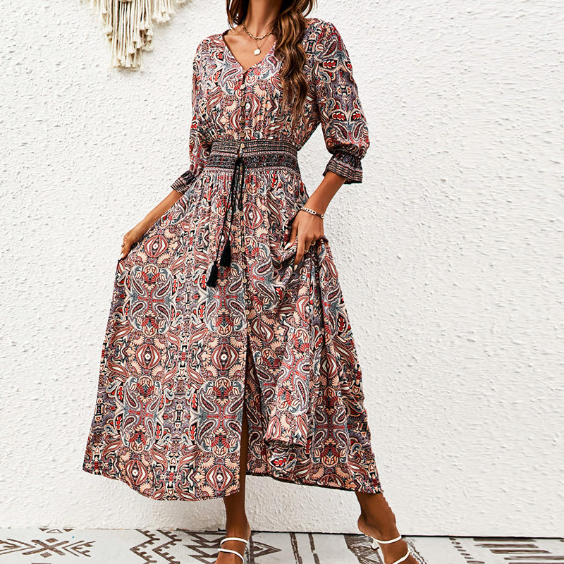 Josiane | Maxi Dress Breeze in Stentøj