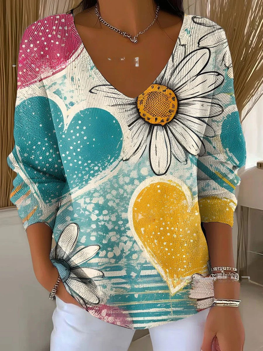 HELENE | V-neck Sweater