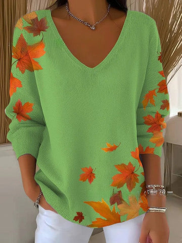 CLEMENCE | V-neck Sweater