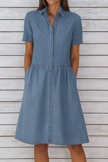 Isabella – Casual Denim Dress