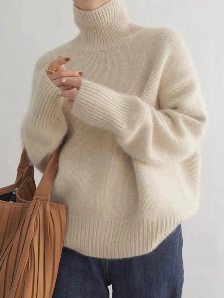 Lauren High Neck Cashmere Jumper