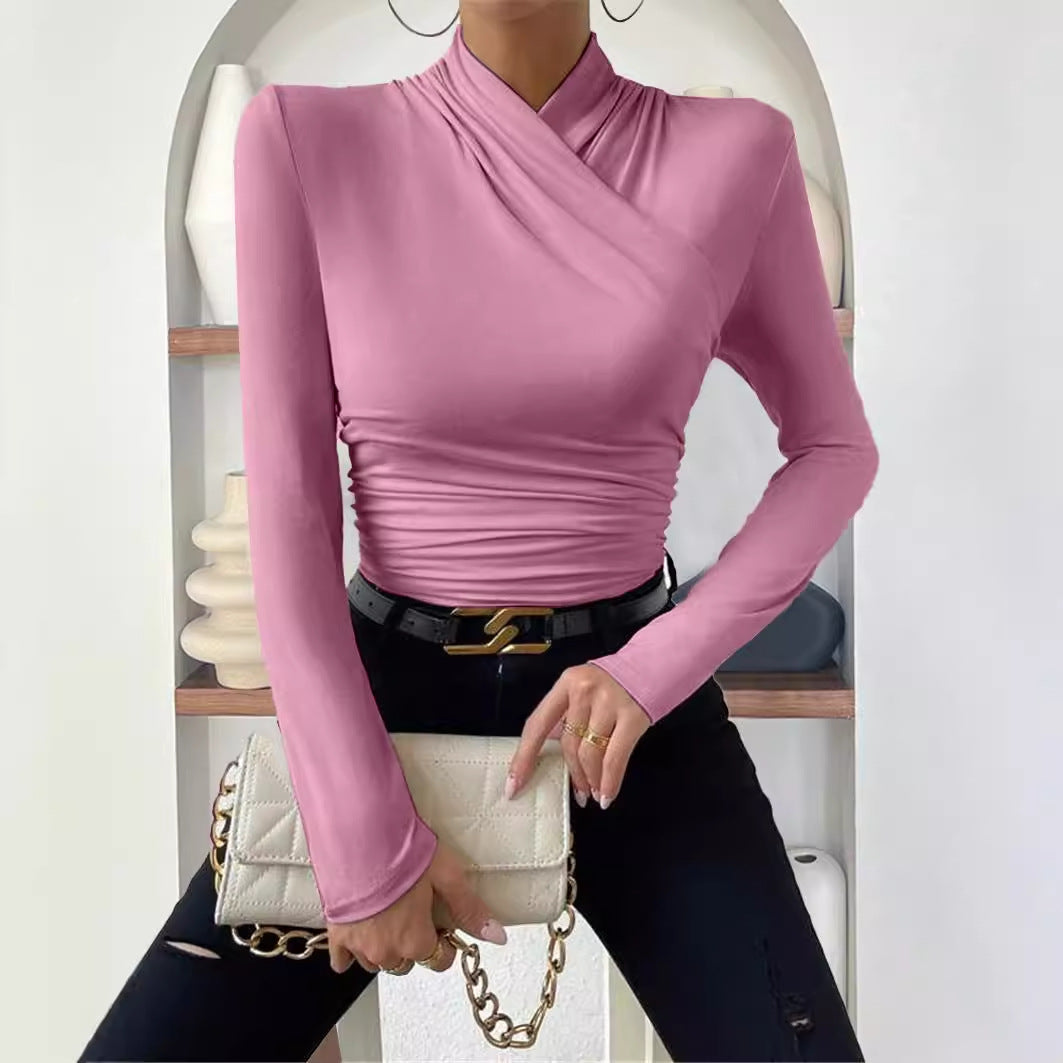 Angela – Elegant Wrap-Style Top