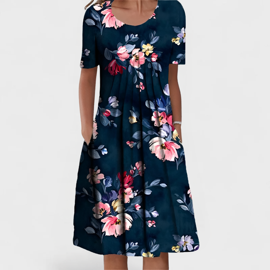 Isabella Floral Midi Dress