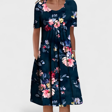 Isabella Floral Midi Dress
