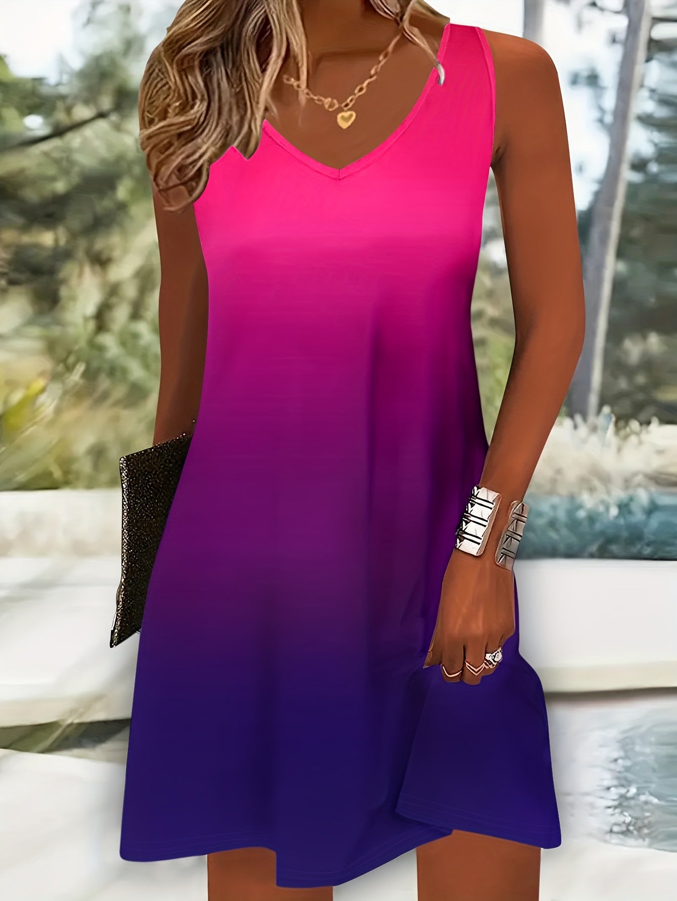 Wika | Summer Dress with Gradient